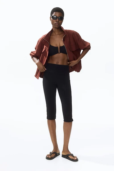 Funnel-Collar Jacket