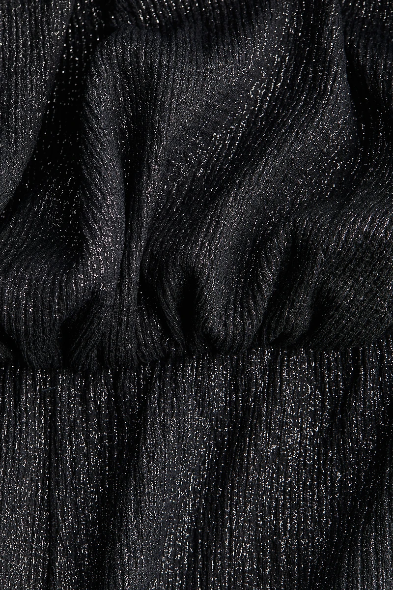 Ribbed Bandeau Jumpsuit