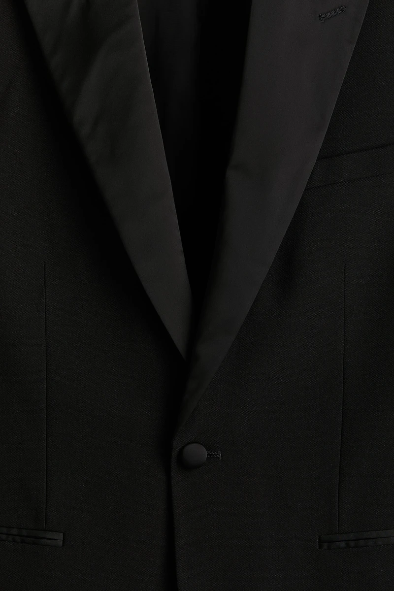 Slim Fit Single-Breasted Tuxedo Jacket