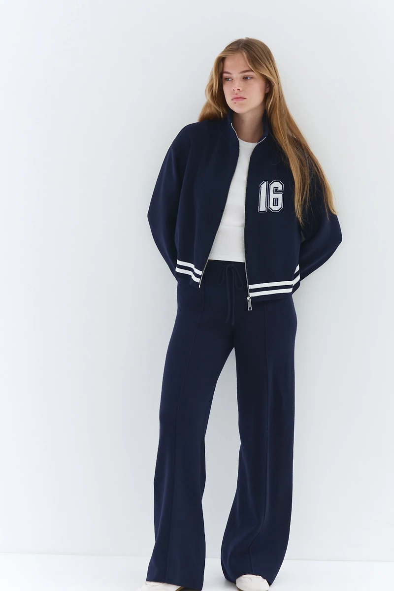 Knit Drawstring Pants