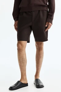 Relaxed-Fit Linen-Blend Shorts