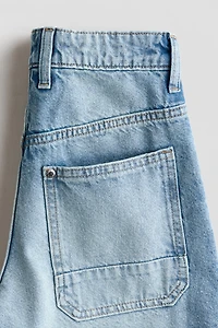 Baggy-Fit Denim Shorts