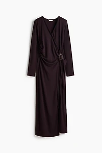 MAMA Nursing Wrap Dress