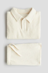 2-Piece Textured Jersey Set