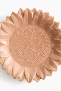 Sunflower-Shaped Medium-Sized Plate