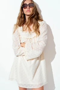 Sheer Plumeti Dress