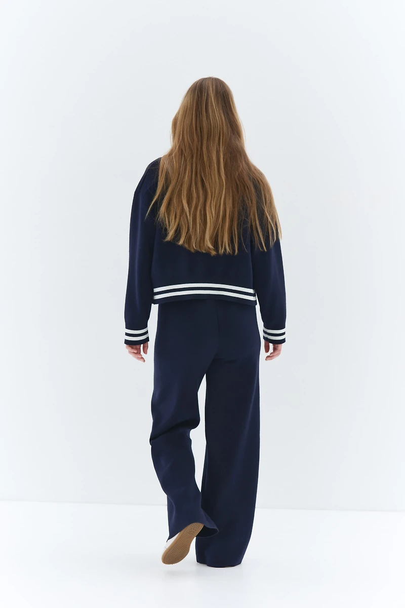 Knit Drawstring Pants