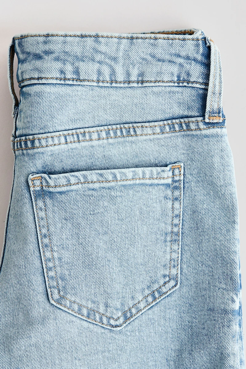 Jean ample coupe bottillon