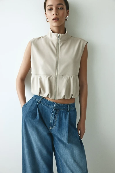 Loose-Fit Wide Regular Jeans