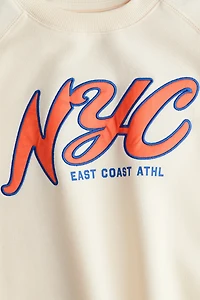 Sweatshirt with Motif