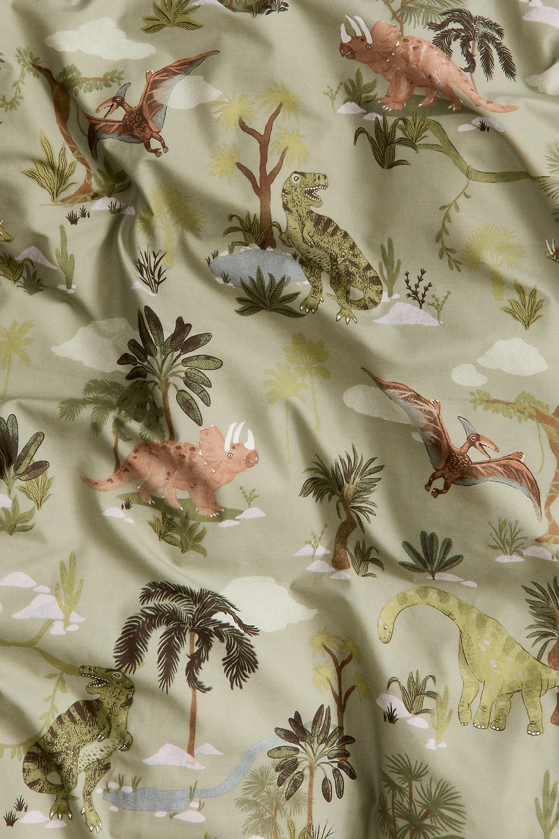 Patterned Twin Duvet Cover Set