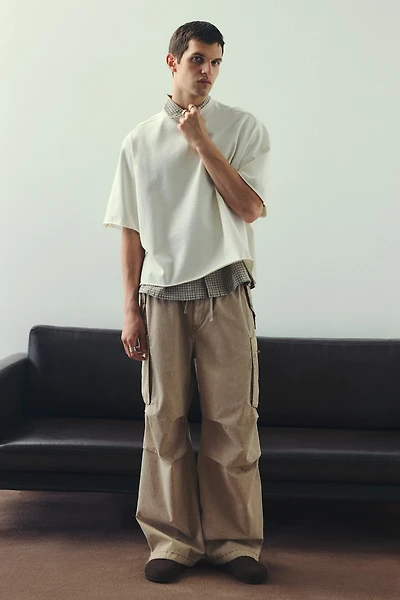 Loose-Fit Parachute Pants