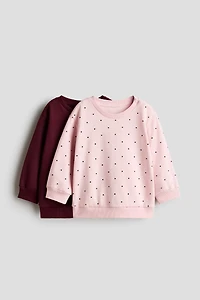 2-Pack Brushed-Inside Sweatshirts