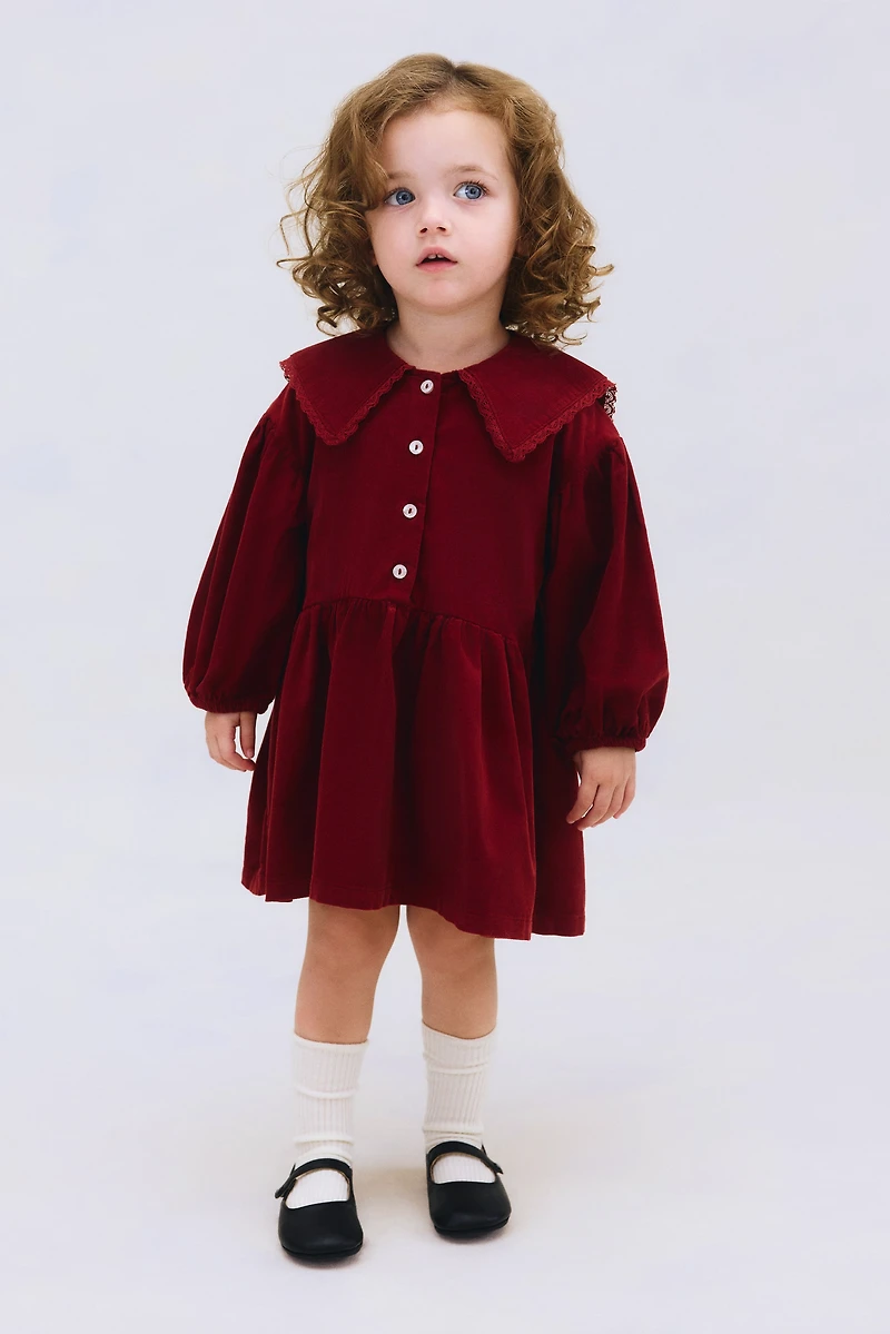Cotton Corduroy Dress