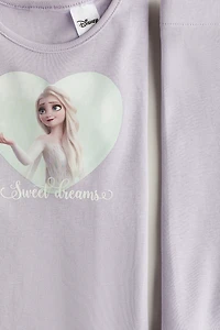 Snug Fit Printed Jersey Pajamas