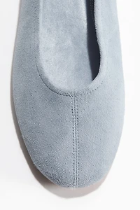Suede Flats