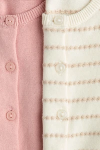 2-Pack Cotton Cardigans