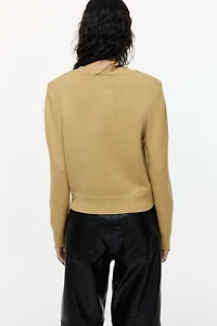 Shoulder-Pad Sweater