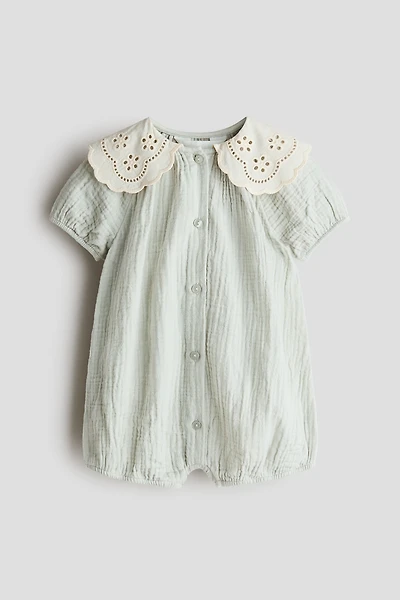 Cotton Muslin Romper Suit