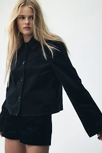 Veste en velours de coton côtelé