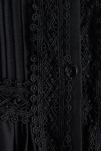 Blouse à plis nervurés