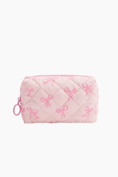 Quilted Makeup Bag
