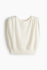 Gathered Knit Top