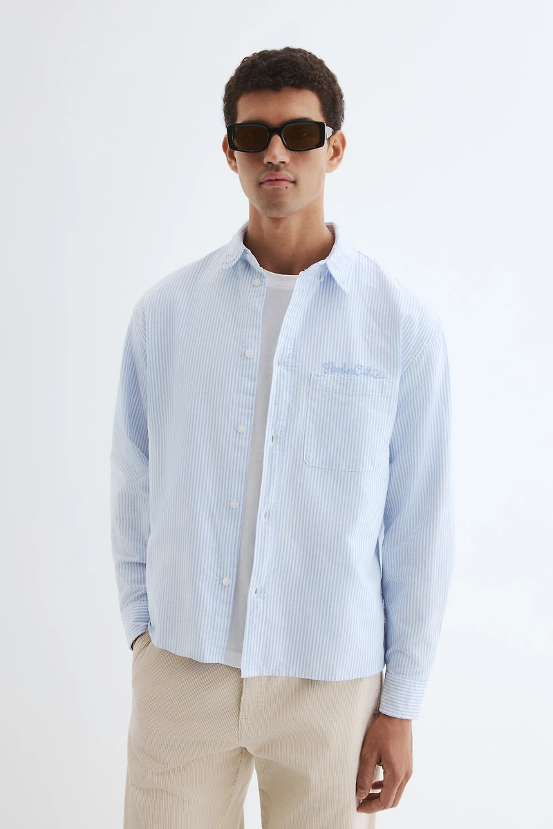 Loose-Fit Oxford Shirt