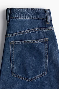 Jean ample à la taille haute