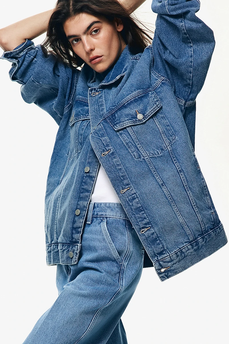 Jean droit taille basse