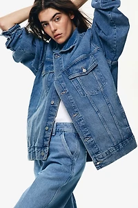 Jean droit taille basse