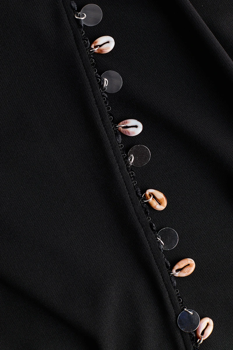 Embellished Bandeau Dress
