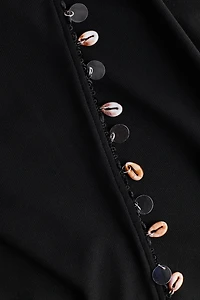 Embellished Bandeau Dress
