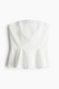 Haut bandeau péplum