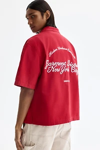 Relaxed-Fit Short-Sleeved Utility Shirt