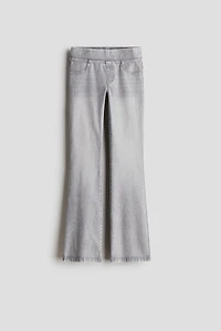 Flared Jersey Pants