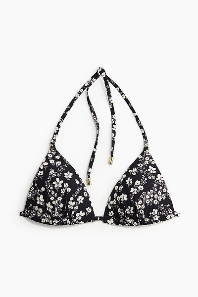 Push-Up Triangle Bikini Top