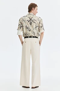 Loose-Fit Wide-Leg Pants