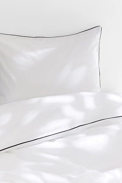 Cotton Sateen Twin Duvet Cover Set