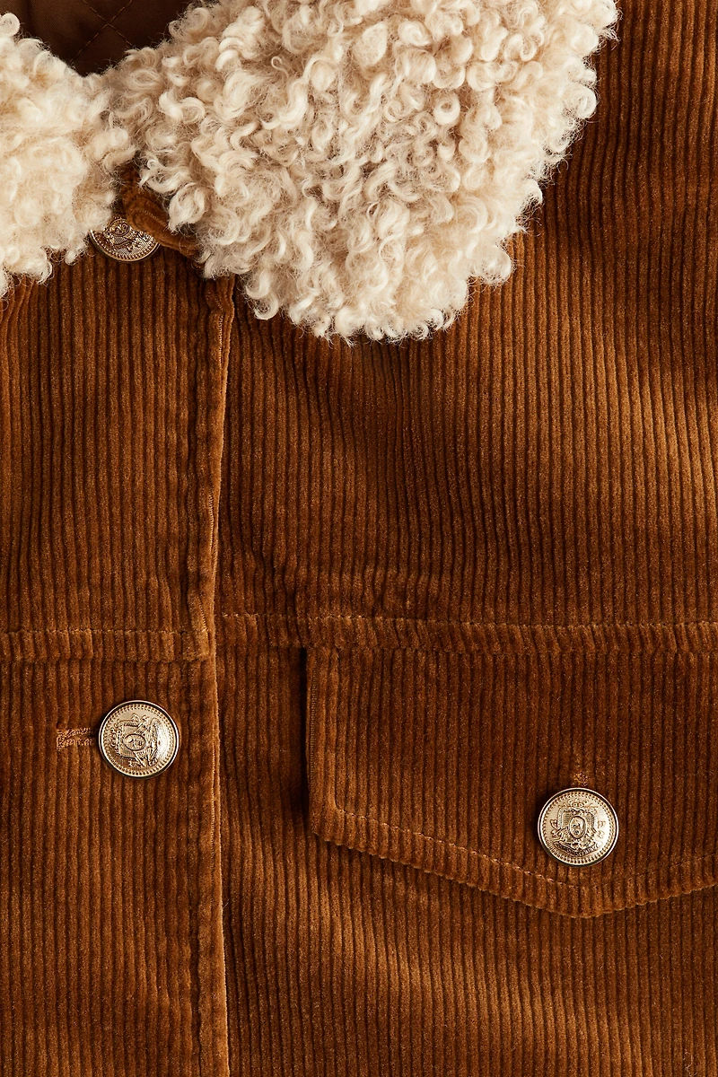Padded Corduroy Jacket