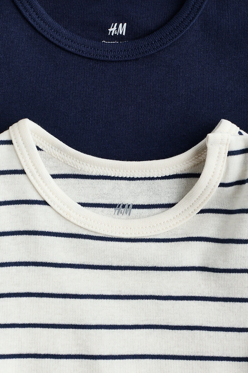 Lot de 2 maillots en coton