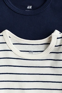 Lot de 2 maillots en coton