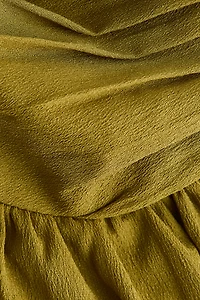 Ruched Crêpe Dress