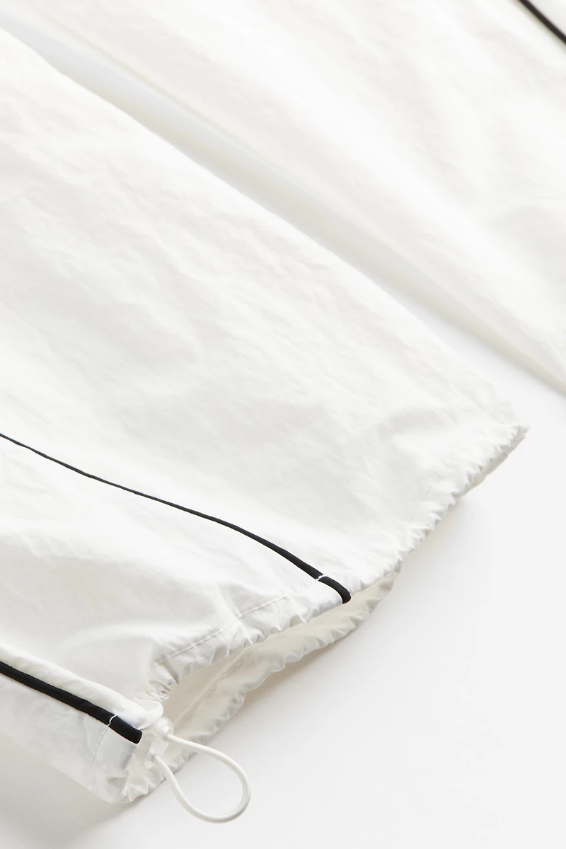 Track Pants with Piping