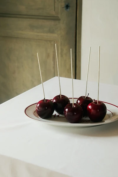 Grande assiette de service en porcelaine