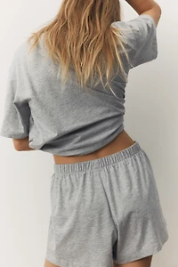 Printed Jersey Pajamas