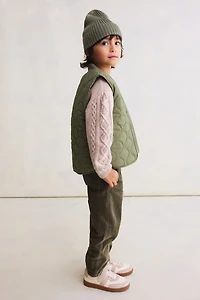 Veste sans manches matelassée