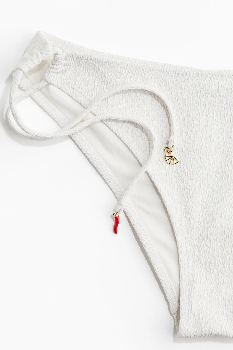 Tie Cheeky Bikini Bottoms