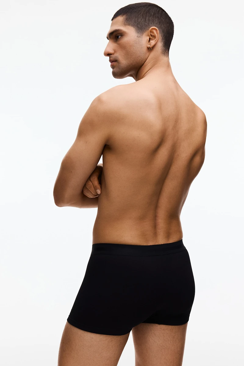 Lot de 3 caleçons boxeurs courts côtelés