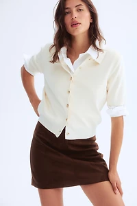 Cardigan with Collar